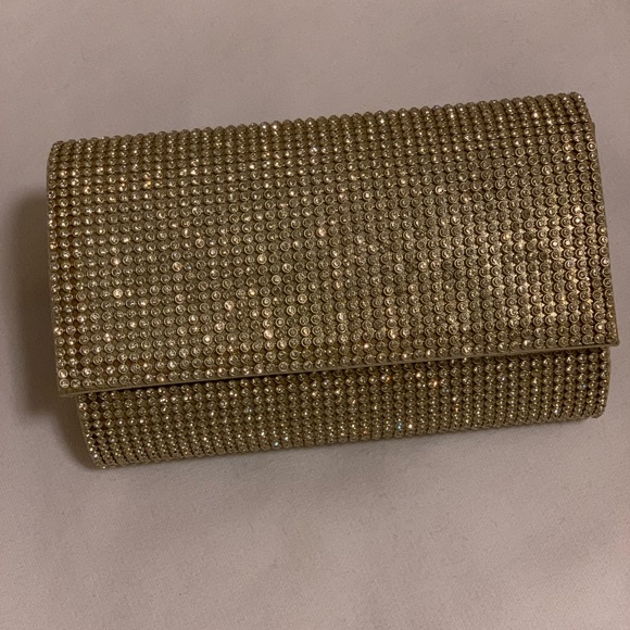 Champagne colored clutch - Picture 1 of 3